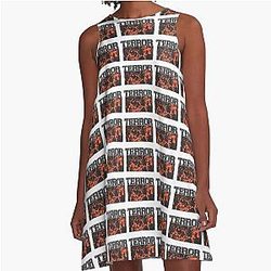 Terror Band Stage A-Line Dress