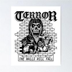 Terror band Poster
