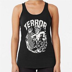 Vintage Terror band poster racerback tank top