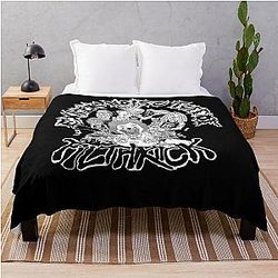 Extreme Noise Terror Band Throw Blanket