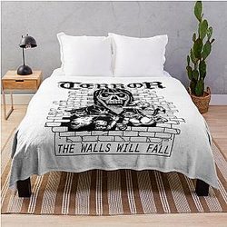 Terror Band Throw Blanket