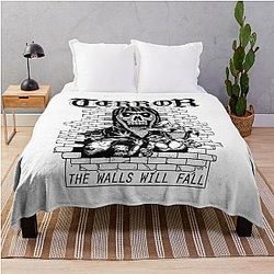 Terror Band Throw Blanket
