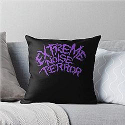 Extreme Noise Terror Throw Pillow