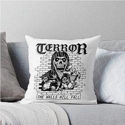 Terror Band Throw Pillow