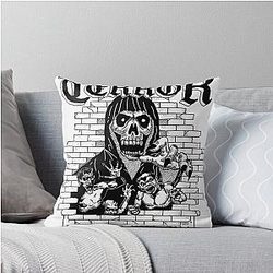 Terror Band Throw Pillow