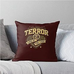 Best Logo Band Throw Pillow