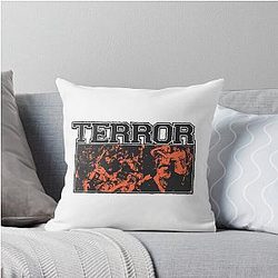 Terror Band Stage Throw Pillow
