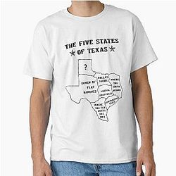 The States of Texas Classic T-Shirt