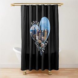 Love Austin Texas Shower Curtain
