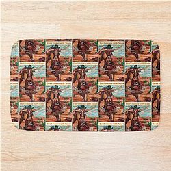 Happy Moose Madness, Don't Mess with Texas Bath Mat