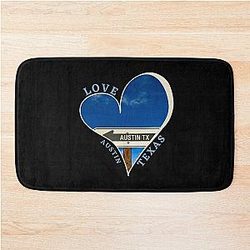Love Austin Texas Mat