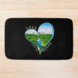 Love Bath Mat from Austin Texas