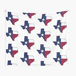Texas Flag on the State in America: Texas Tapestry