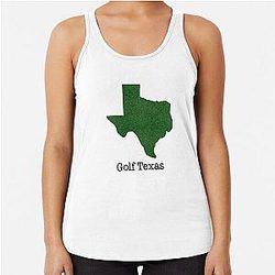 Golf Texas Racerback Tank