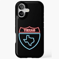 Pure Texan iPhone Tough Case for Marfa Luckenbach Brownsville Texas
