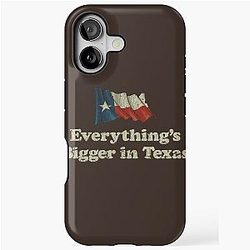 Everything in Texas iPhone Case