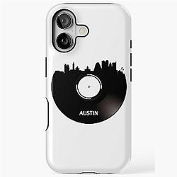 Austin Texas Vinyl iPhone Case
