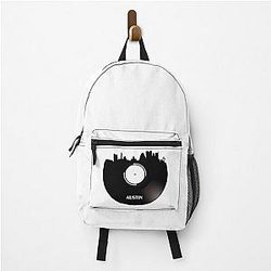 Austin Texas Vinyl Backpack