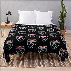 These Texas Towns, Throw Blanket