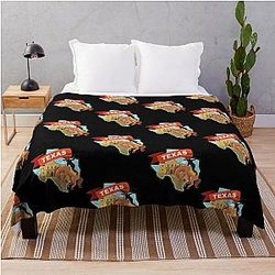 Pure Texas Throw Blanket