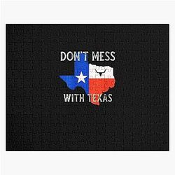 Texas Longhorn Lone Star State Jigsaw Puzzle