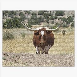 Texas Longhorn Cow Puzzle
