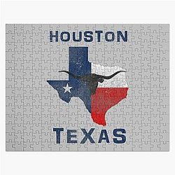Houston, Texas by Mortal Designs Jigsaw Puzzle