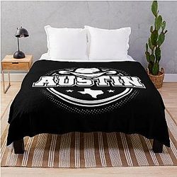 Austin Texas Throw Blanket