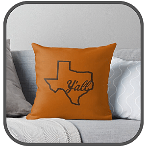 Texas Longhorns Pillows Cover