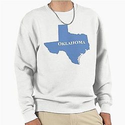 Oklahoma Texas Funny Pullover Sweatshirt