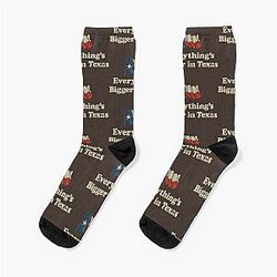 Everything's Bigger in Texas Socks