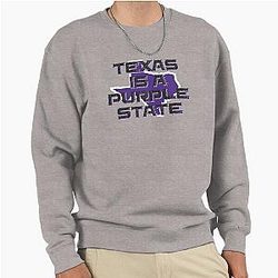 Purple Texas Sweatshirt