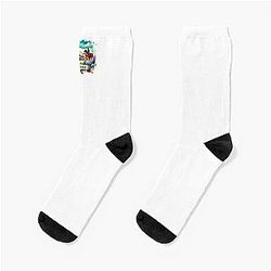 Retro Texas Western Vibes Cactus Cowboy Design for T-Shirts Mugs Stickers Socks