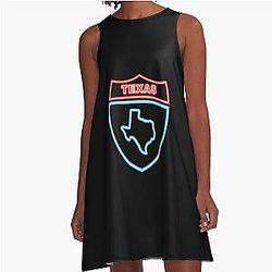Pure Texan A-Line Dress