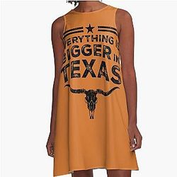 Everything is Bigger in Texas Dress