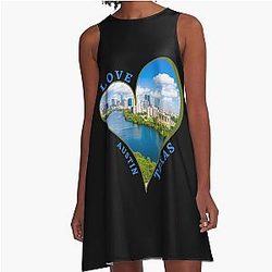 Love Austin Texas A line Dress