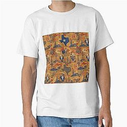 Texas Fabric Art Lone Star State Classic T-Shirt