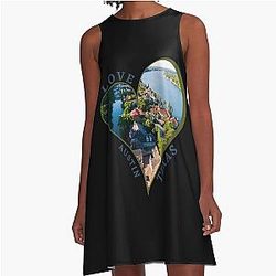 Love Austin Texas A Line Dress