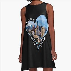 Love Austin Texas A-Line Dress