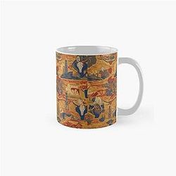 Texas Fabric Art Lone Star State Colors Classic Mug