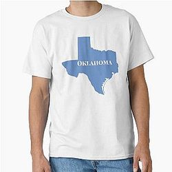Oklahoma Texas Funny Classic T-Shirt
