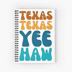 Texas (Lake) Spiral Notebook
