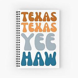 Texas Scholar Spiral Notebook