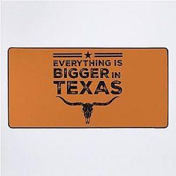 Everything is Bigger in Texas Desk Mat