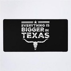 Everything is Bigger in Texas Desk Mat