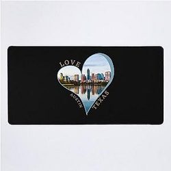 Love Austin Texas Desk Mat