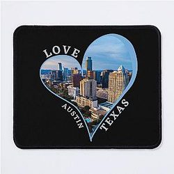 Love Austin Texas Mousepad