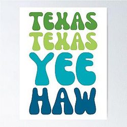 Texas (Greenbelt) Poster