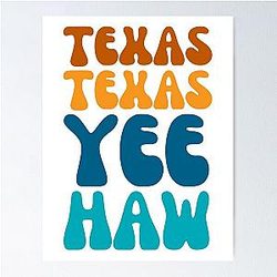 Texas (Lake) Poster