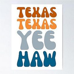 Texas (Scholar) Poster